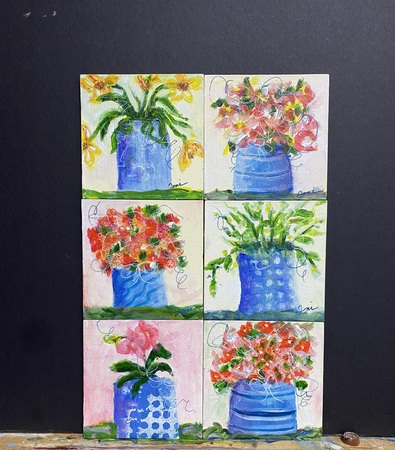 BLUE POTS